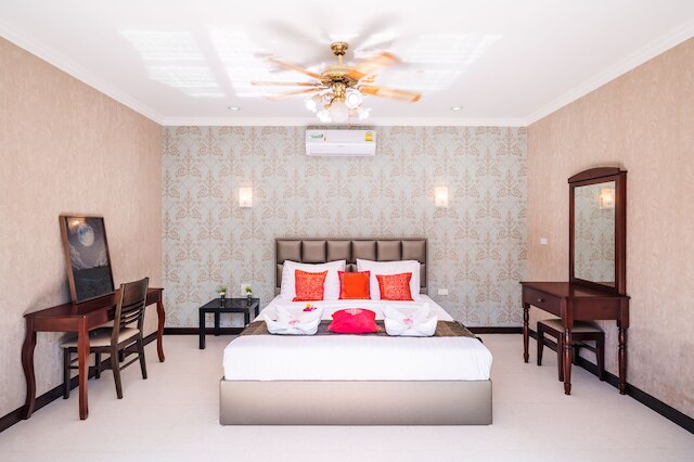 プライベートプール付き3BDRヴィラ ビーチまで200m