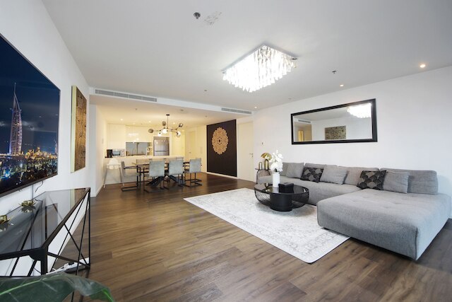 D1タワーの3ベッドルームアパートメント