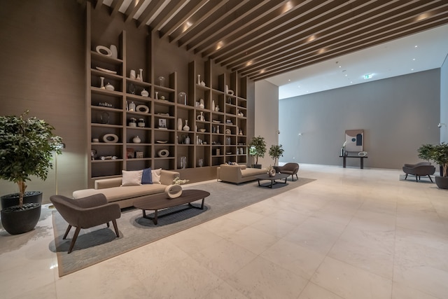 テラス付きのこのクラシーアパートからの素晴らしい眺め