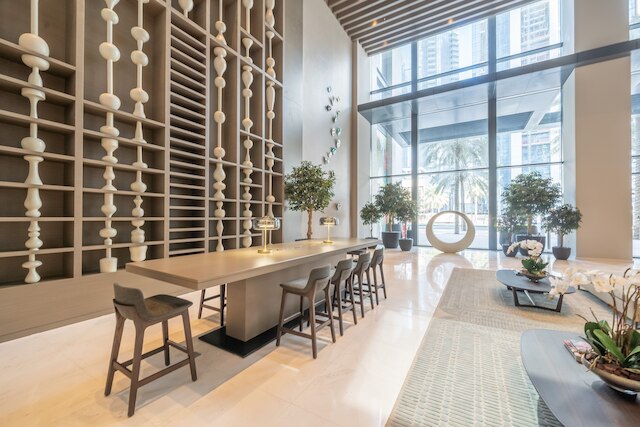 テラス付きのこのクラシーアパートからの素晴らしい眺め