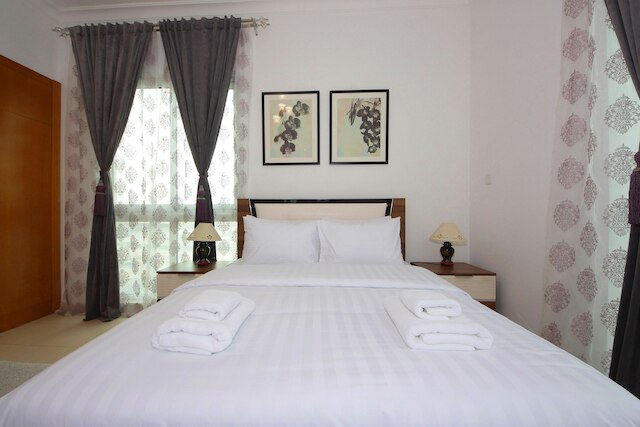 メイフェアタワーの2ベッドルームアパートメント