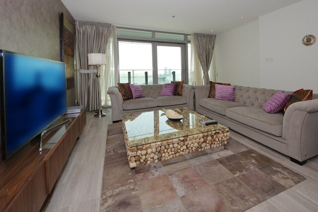 D1タワーの1ベッドルームアパートメント