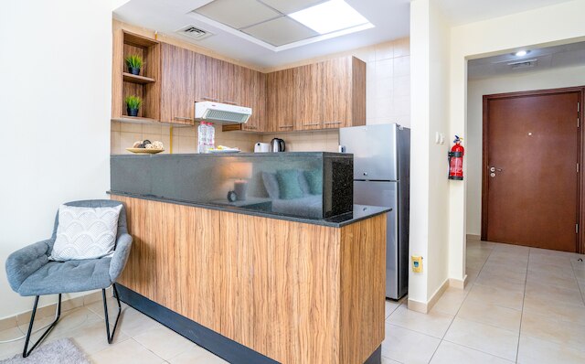 タニン - ブルジュハリファ＆ドバイモールに近い広々としたスタジオ