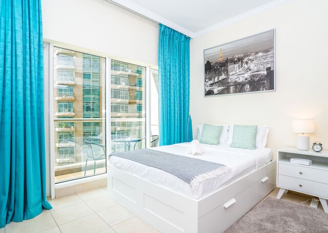 タニン - ブルジュハリファ＆ドバイモールに近い広々としたスタジオ