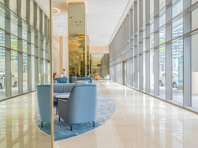 バージュ・ハリーファを望む華麗なアパートメント付きバルコニー