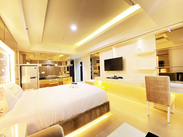 コージー スタジオ ルーム アット タマンサリ ラ グランデ  アパートメント