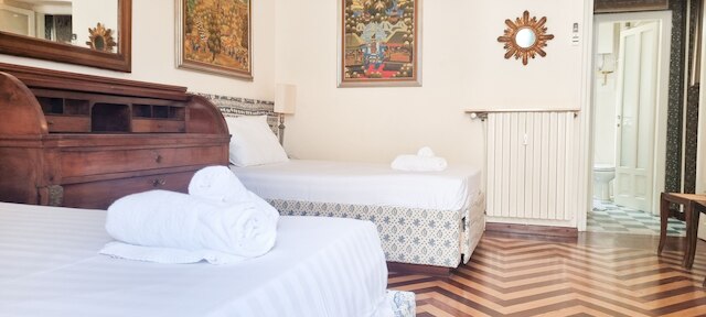 JOIVY ヴィンテージ アンド ゴージャス 2 ベッド フラット ニア スフォルツェスコ キャッスル