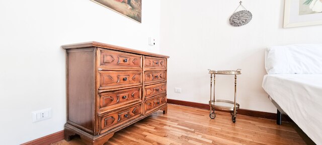 JOIVY ヴィンテージ アンド ゴージャス 2 ベッド フラット ニア スフォルツェスコ キャッスル