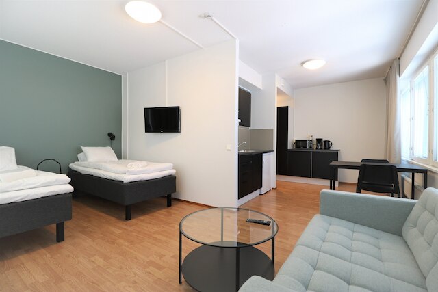 フォレノム アパートホテル ヘルシンキ ヘルトニエミ