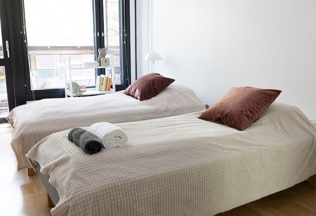 2ndホーム 2BR センター アパートメント w バルコニー