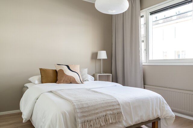 フルリノベーションされた3ベッドルームアパートメントとサウナ