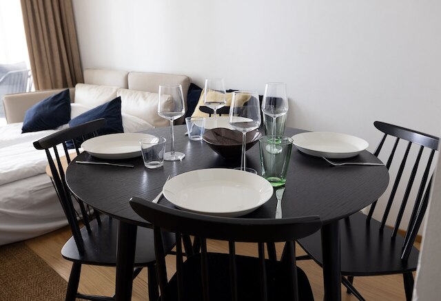 2ndhomes中央1BRアパートメントwバルコニー