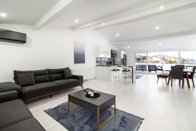 スリーク ハウス ウィズ ア ラブリー テラス イン ベシクタス