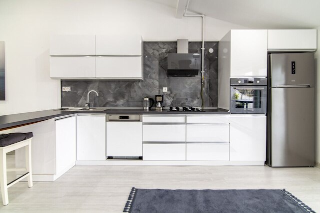 スリーク ハウス ウィズ ア ラブリー テラス イン ベシクタス