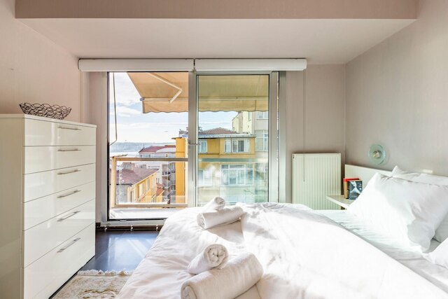 スタイリッシュ  アパートメント  ウィズ パナロミック ビュー イン ベシクタス