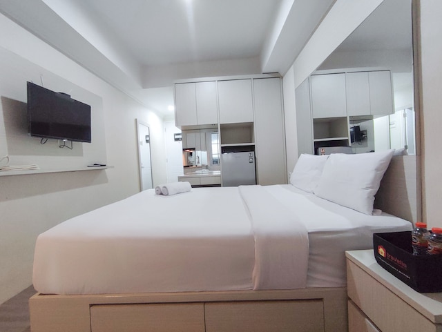 ウォーム アンド コージー スタイル スタジオ ルーム アット パルトロー シティ  アパートメント