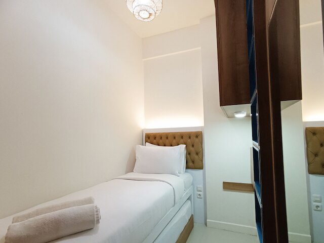 コンフォート ベッドルRム AッTゥ 2ティTH フロア ヴィダ ビュー マカッサル  アパートメント