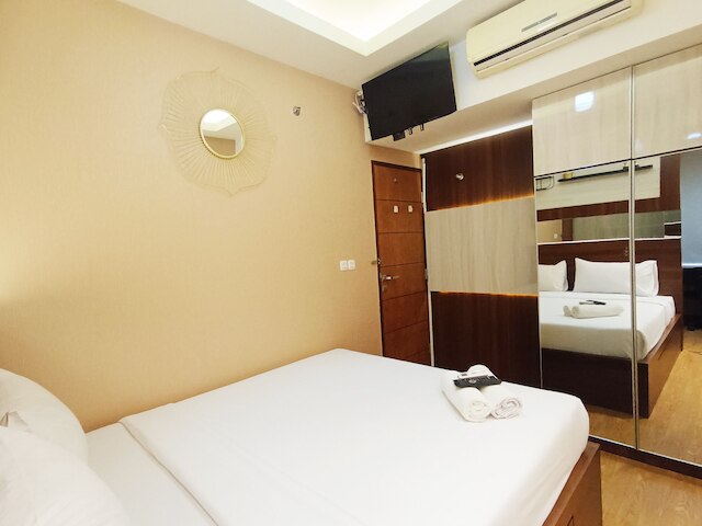 コンフォート アンド ストラテジクゥ2ベッドルーム アパートメント  アット ヴィダ ビュー マカッサル