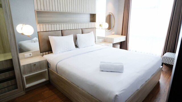 ナイス アンド リラックス ベッBー アット グランド スンコノ ラグーン アパートメント