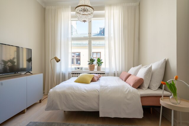 美しい居心地の良いカンッピのスタジオ