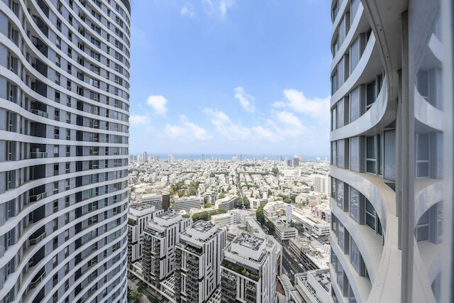 テルアビブの一流地区にある高級アパート