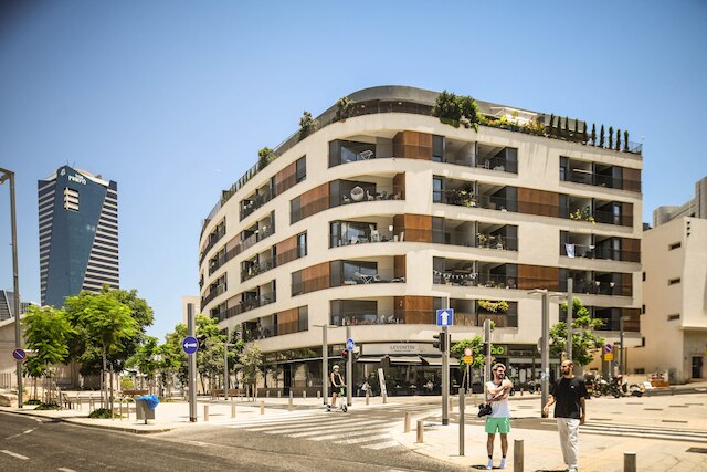 ロスチャイルド付近の豪華なレヴォンティンアパート