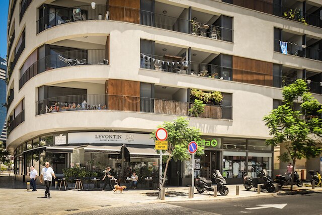 ロスチャイルド付近の豪華なレヴォンティンアパート