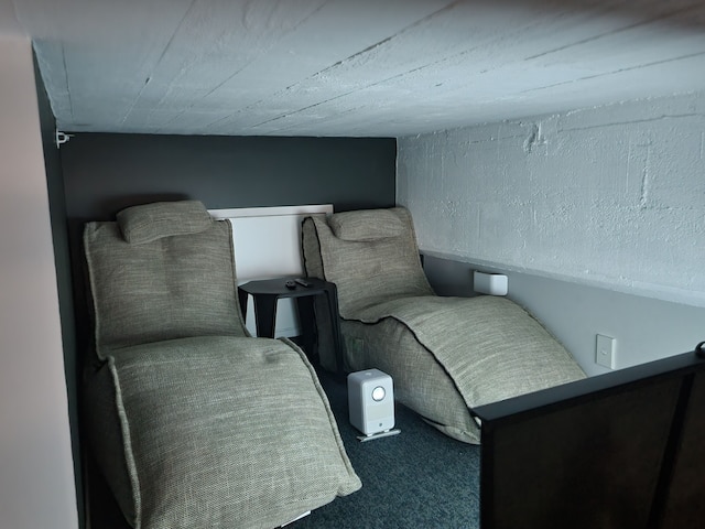 コンテンポラリーで楽しいスタイルのスタジオロフト