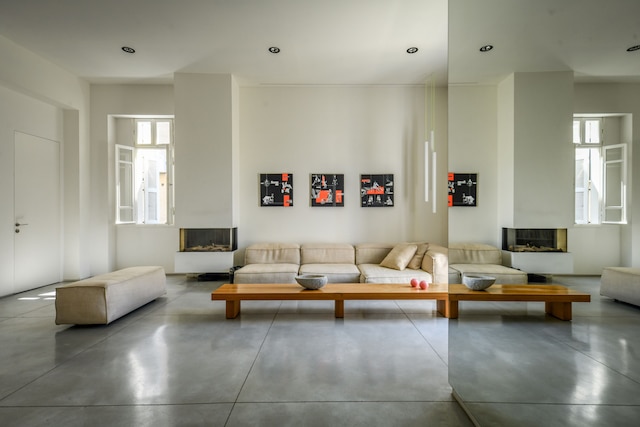 モダン＆ブライト3BRアパート2バルコニー付き