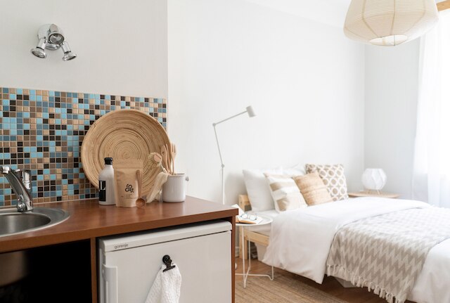 居心地の良い平和なスタジオアパートメント