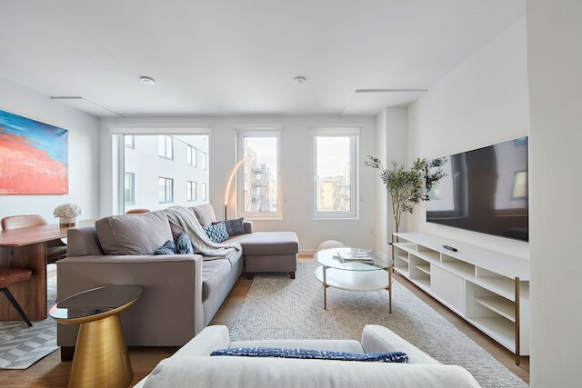 エアリー 3 ベッドルーム フラット W シャアード デッキ - ジム - ミンズ トゥ NYク