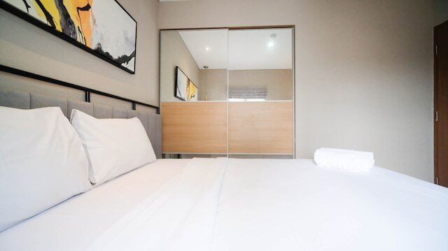 ミニマリスト アンド ビューティフル11ッドー ウィズ エクストラ ルーム アット パビリオン ペルマタ  アパートメント