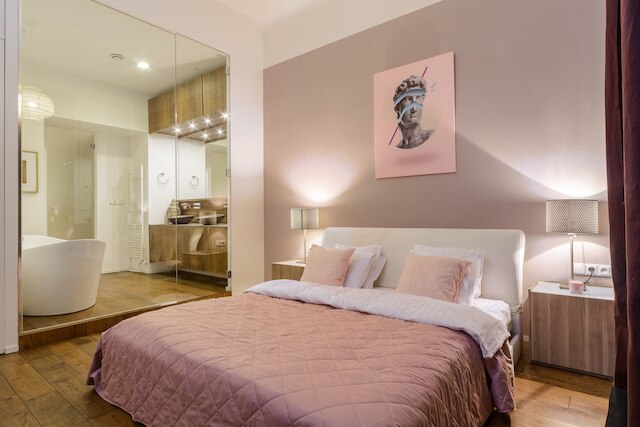 ラグジュアリー3ベッドルームアパートメント