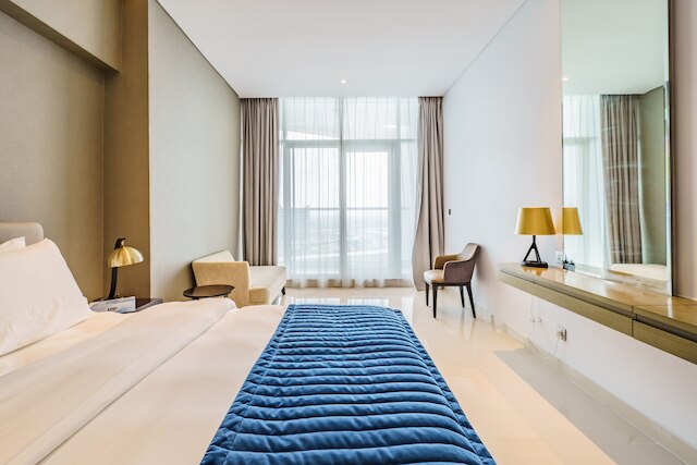 スタニング2BR-バルコニー付き、運河の眺め