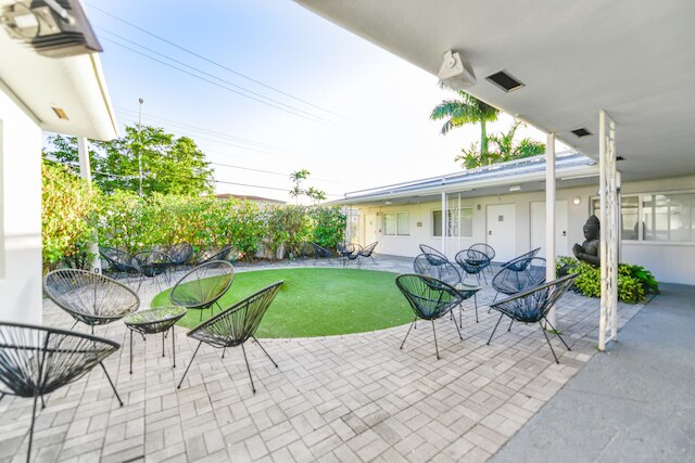 マイアミの素晴らしく静かなスタジオ