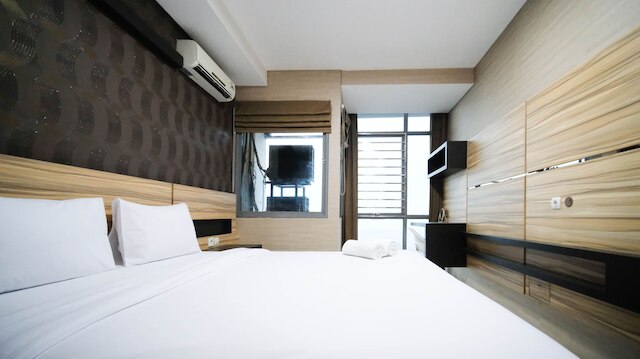 ホーミー アンド コージー リビング2 ベッドルーム アパートメント  アット アルヤドゥータ  レジデンス  スラバヤ