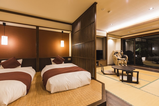 美湯美食の離れ宿 小野川温泉 河鹿荘