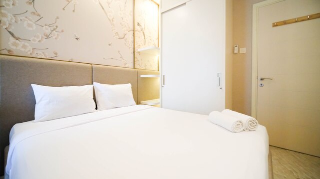 エンチャンティン アンド ビューティフル ベッドルーム アパートメント  アット スーパーモール マンション ベンソン タワー