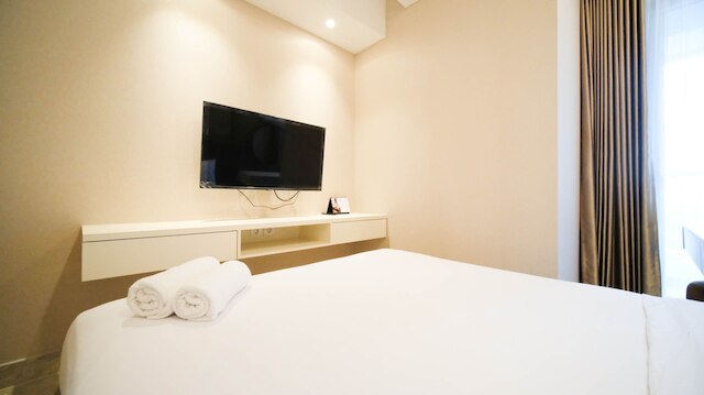 エンチャンティン アンド ビューティフル ベッドルーム アパートメント  アット スーパーモール マンション ベンソン タワー