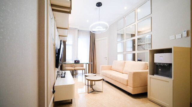 エンチャンティン アンド ビューティフル ベッドルーム アパートメント  アット スーパーモール マンション ベンソン タワー