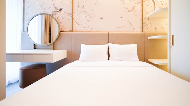 エンチャンティン アンド ビューティフル ベッドルーム アパートメント  アット スーパーモール マンション ベンソン タワー