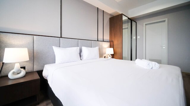 タイディ アンド スペーシャス ベッBRム アット グランド スンコノ ラグーン アパートメント