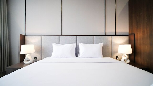 タイディ アンド スペーシャス ベッBRム アット グランド スンコノ ラグーン アパートメント