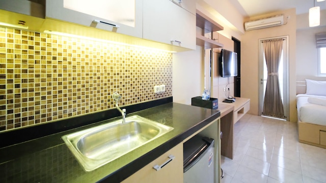 コンパクト アンド コンフィー スタジオ アット プリ マス アパートメント