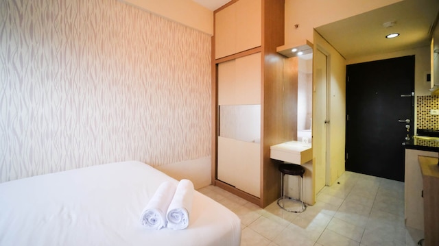 コンパクト アンド コンフィー スタジオ アット プリ マス アパートメント