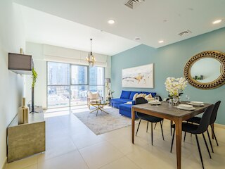 ダウンタウン魅力的なコンドミニアム、ドバイモール近く