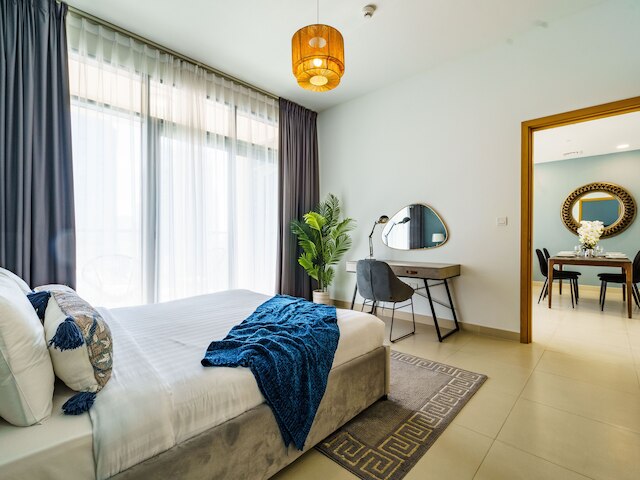 ダウンタウン魅力的なコンドミニアム、ドバイモール近く