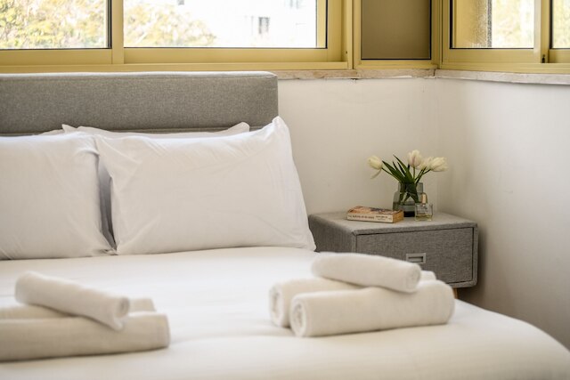 ビーチサイド チャーム オン ベン イェフダ 2BR アパートメント