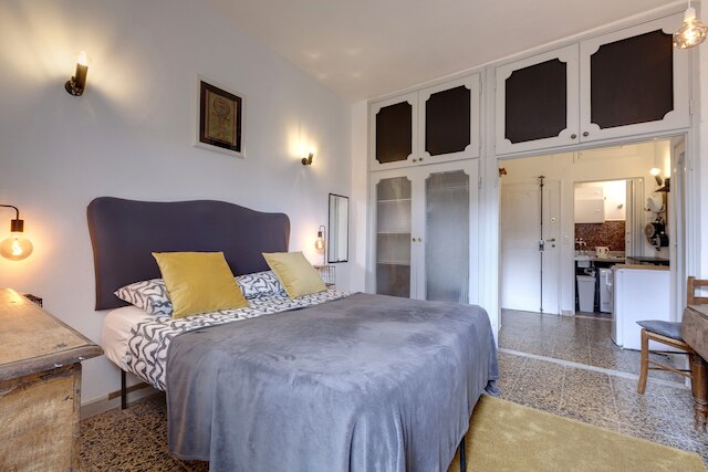 古い橋近くのエレベーター付きスタジオスイート