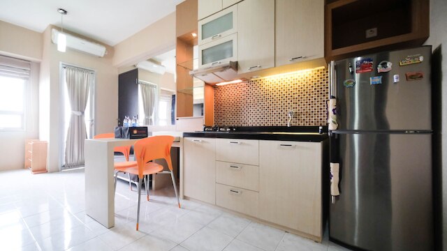 ホーミー アンド タィディ ベッBRム アット プリ マス アパートメント